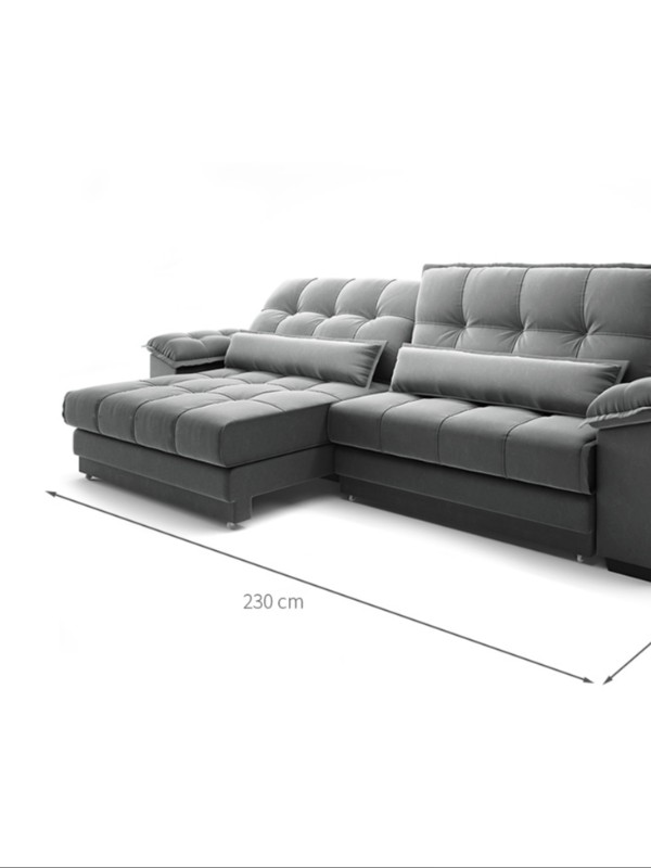 Sofá Premium Dimarzio 3 Lugares