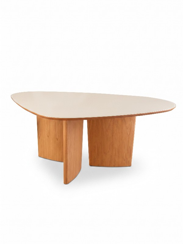 Mesa Manacá Orgânica com Vidro